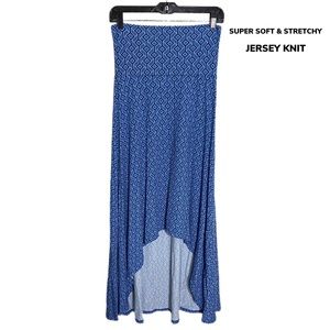 LuLaRoe Olivia skirt! High-low maxi design w/ yoga waistband. Fits TTS.